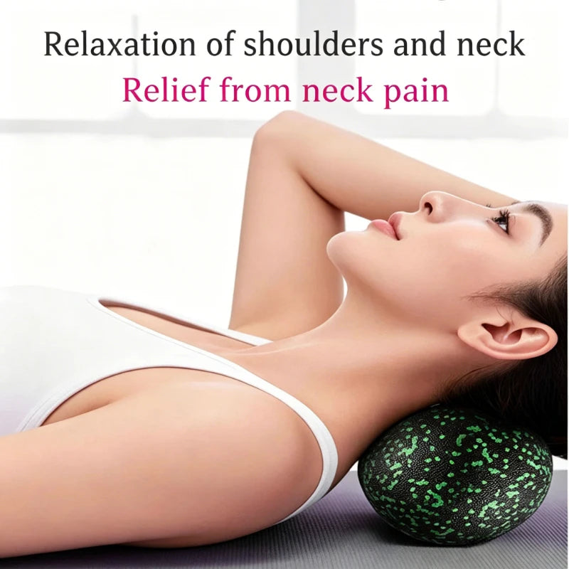 Peanut Massage Ball, High Density Fascia Ball. Great for Yoga, Fitness & Lacrosse, Ease Muscle Soreness and Body Aches