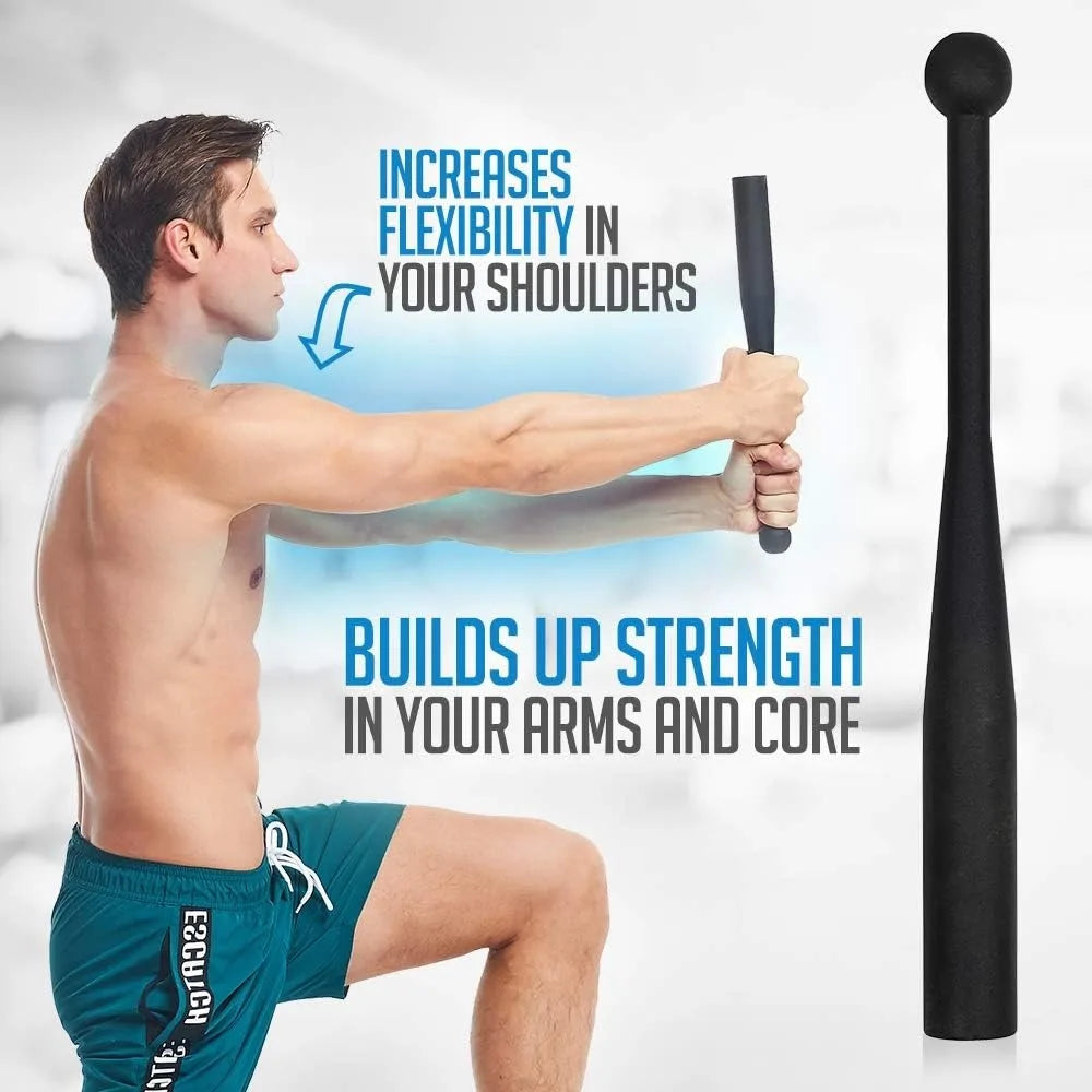 YTYIN Steel Mace Exercise Club Indian Club For Strength Training