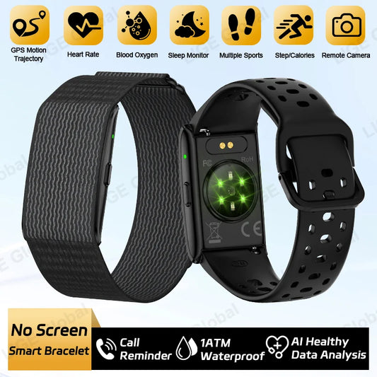 LIGE GPS Sports Smart Bracelet With Blood Pressure Health Tracker