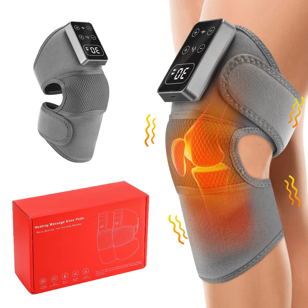 Hailicare Electric Knee Massager With Five Heating Levels And Vibration