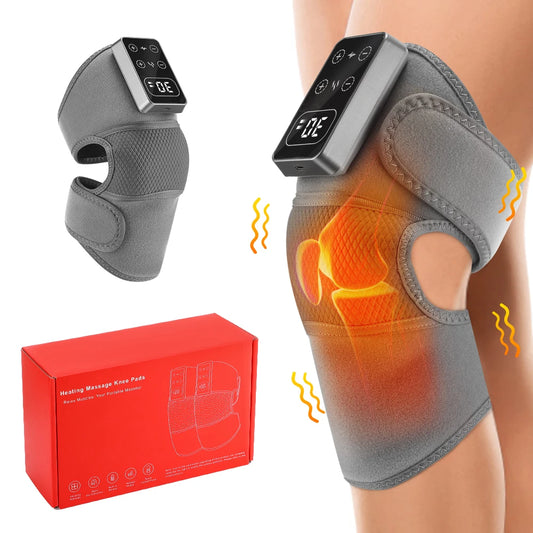 Hailicare Electric Knee Massager With Five Heating Levels And Vibration