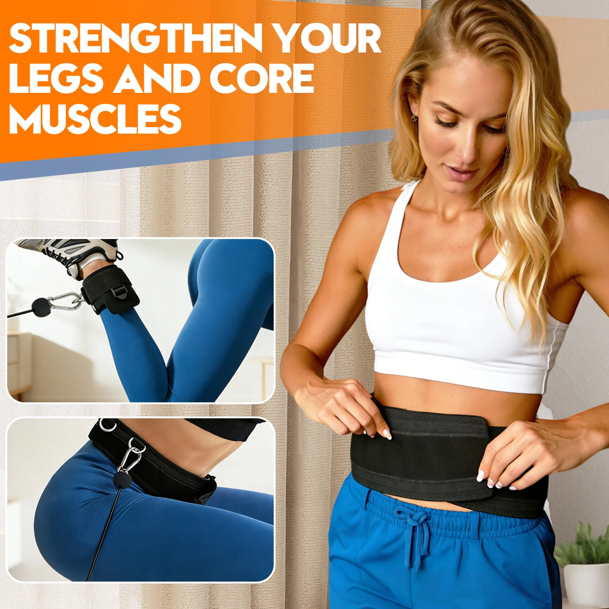 Portable All In One Home Gym Full Body Strength Trainer