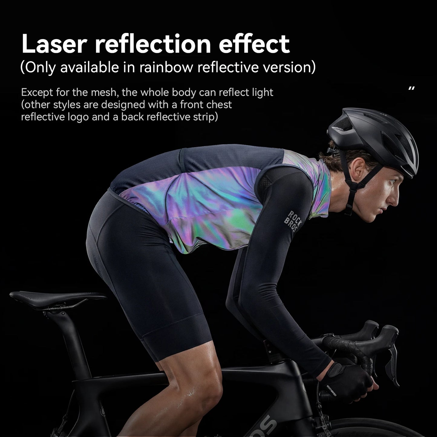 ROCKBROS Summer Cycling Vest Lightweight Breathable Sleeveless Jacket