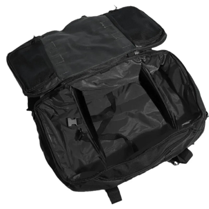 LQARMY 3 Way Duffle Bag With Backpack Crossbody Shoulder