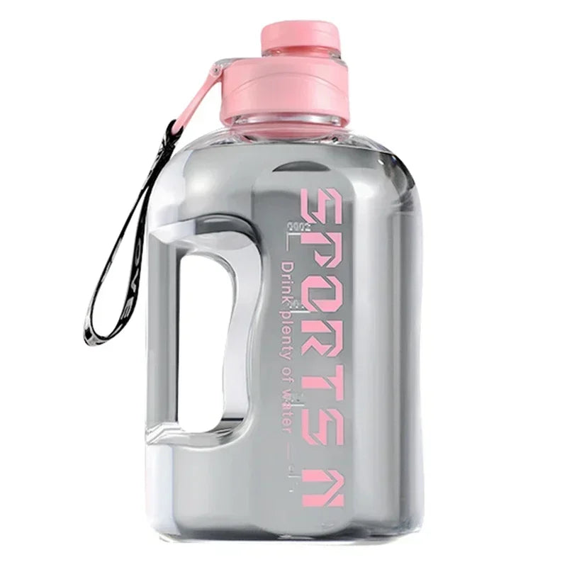 Portable Large Capacity Water Bottle For Fitness Camping And Gym