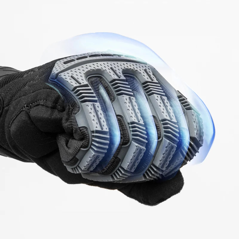 Rockbros Gel Padded Full Finger Cycling Gloves For Motorcycle Riding