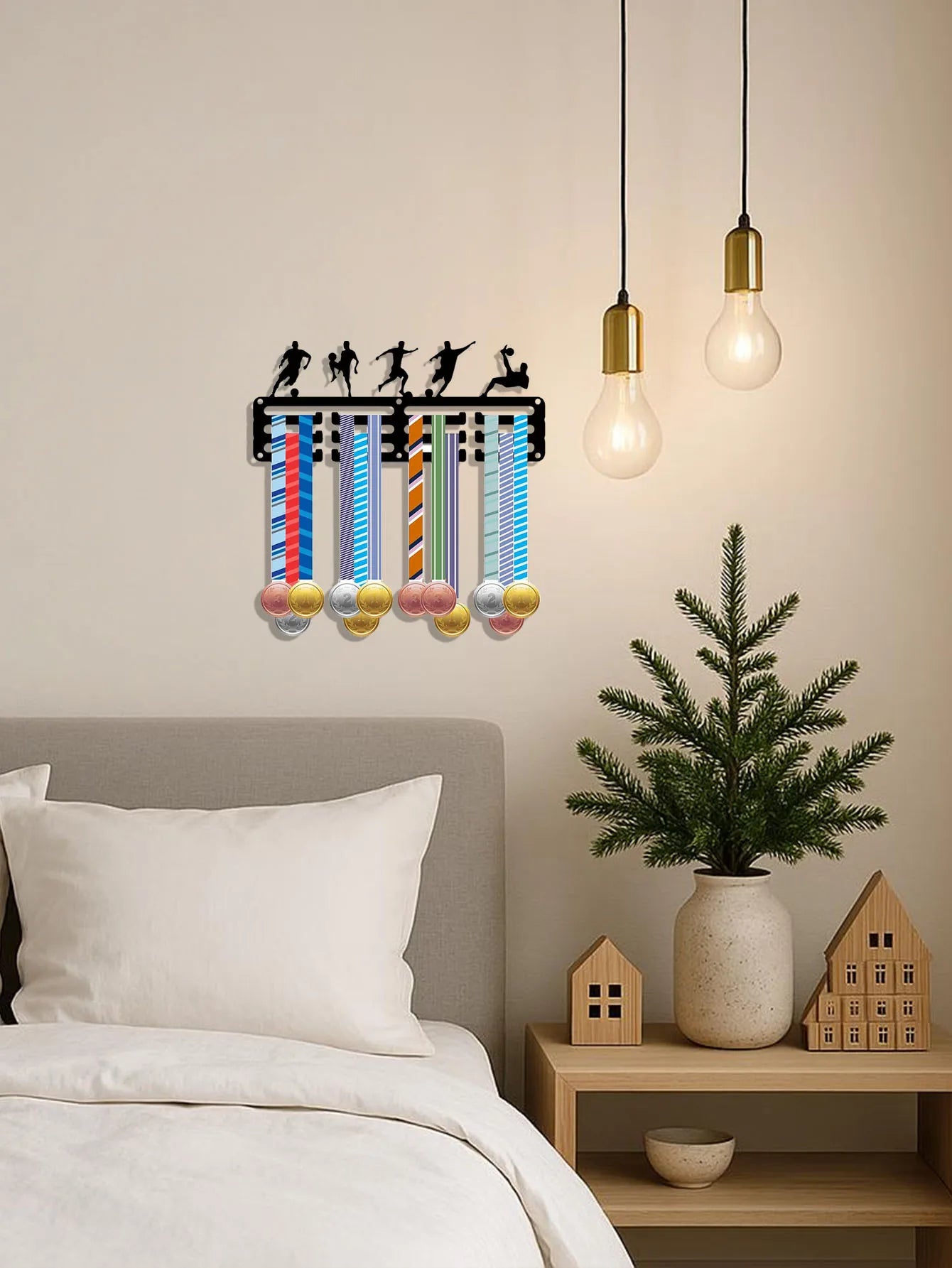 Medal Hanger For Sports Medals And Football Ribbons