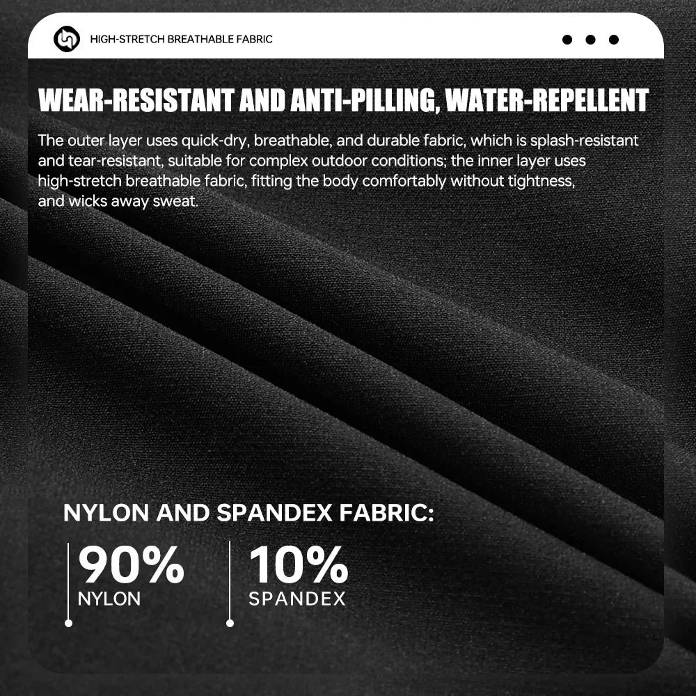 X-TIGER 2 In 1 Cycling Shorts Padded MTB Wearproof Waterproof