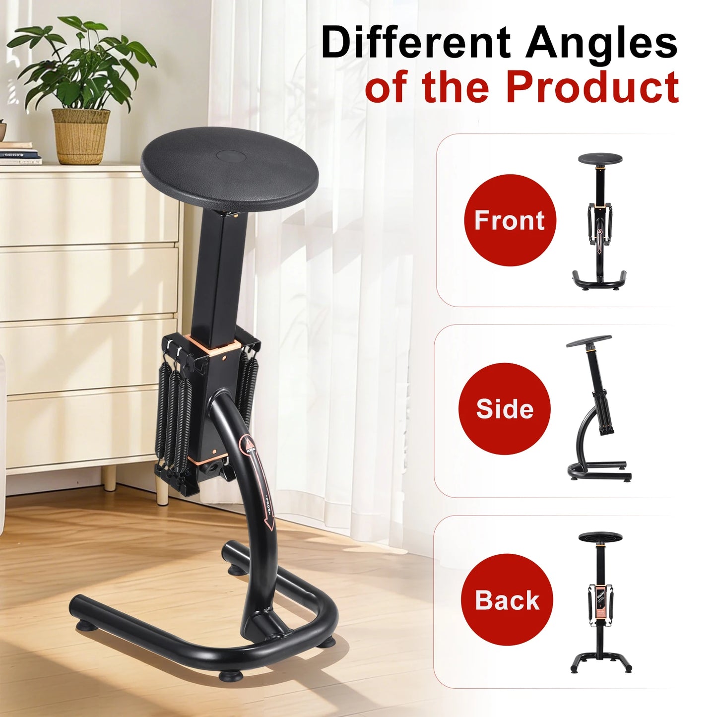 Squat Machine For Home Gym Adjustable Glute And Leg Strengthener