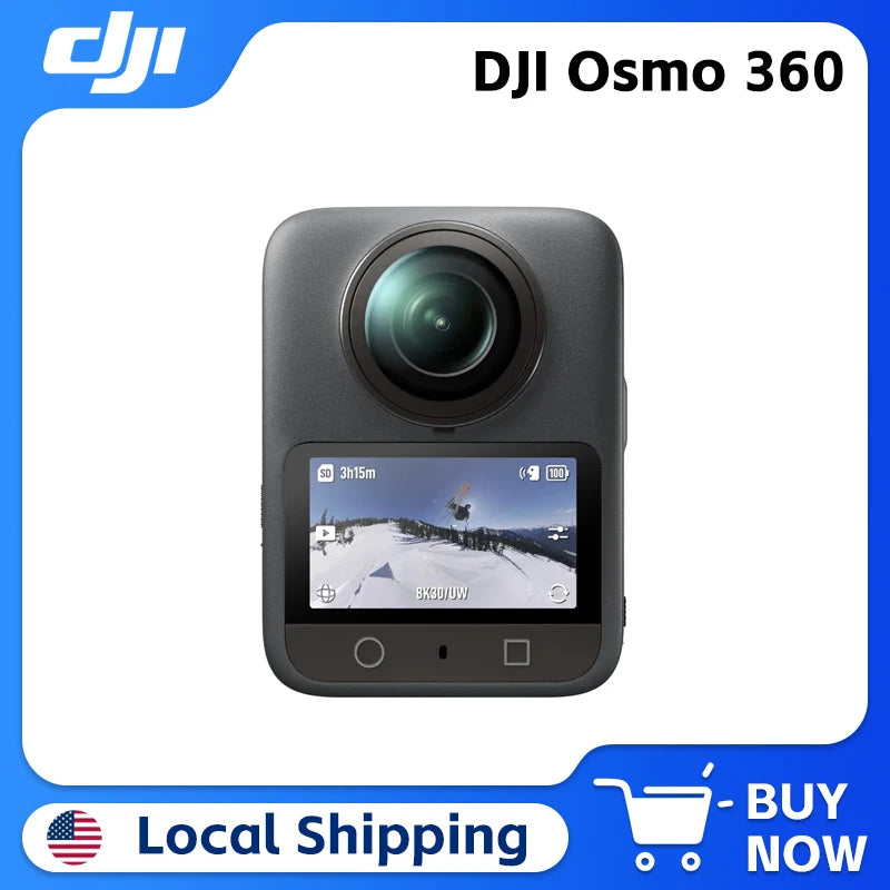 DJI Osmo 360 1-Inch 8K 360 Video Camera 4K 120FramesPerSecond
