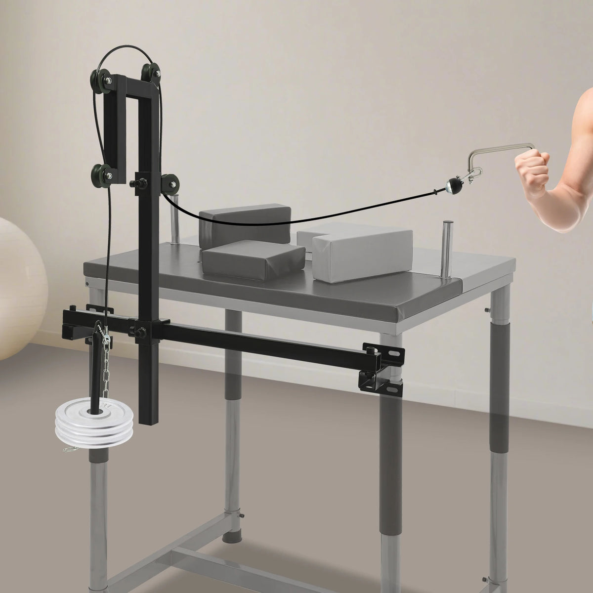 Adjustable Tabletop Arm Wrestling Strength Training Exerciser