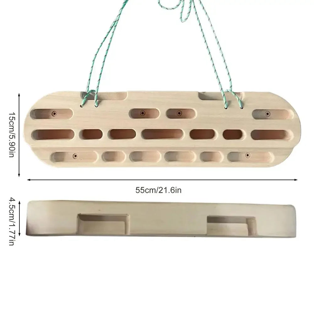 Climbing Fingerboard Strength Rock Board Hangboard Forearm Training