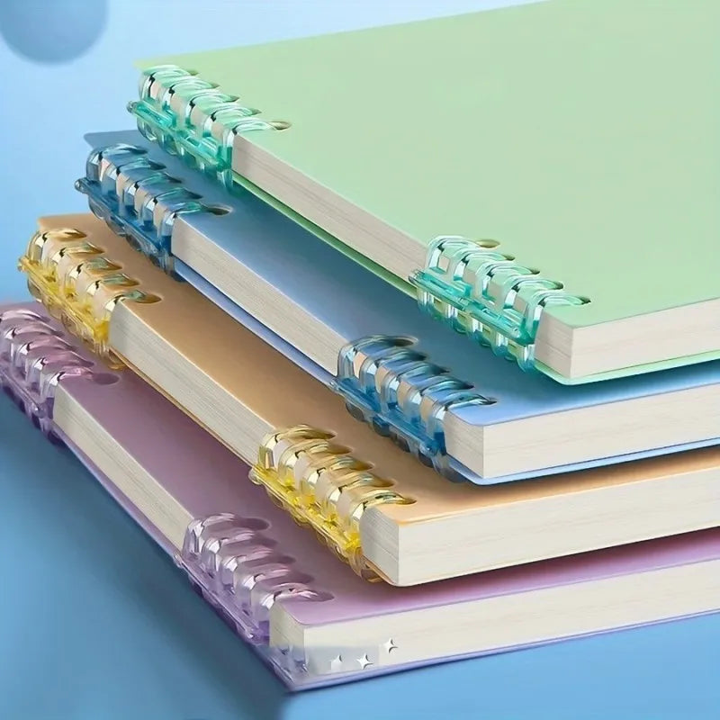 Refillable Spiral Notebook With Tearable Pages For Notes And Planning