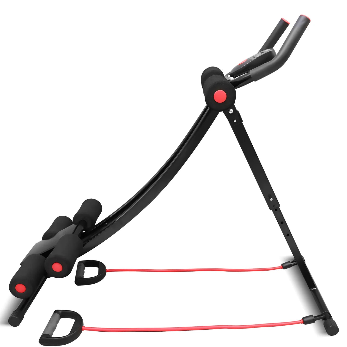 Foldable Ab Workout Machine For Home Gym With LCD Display