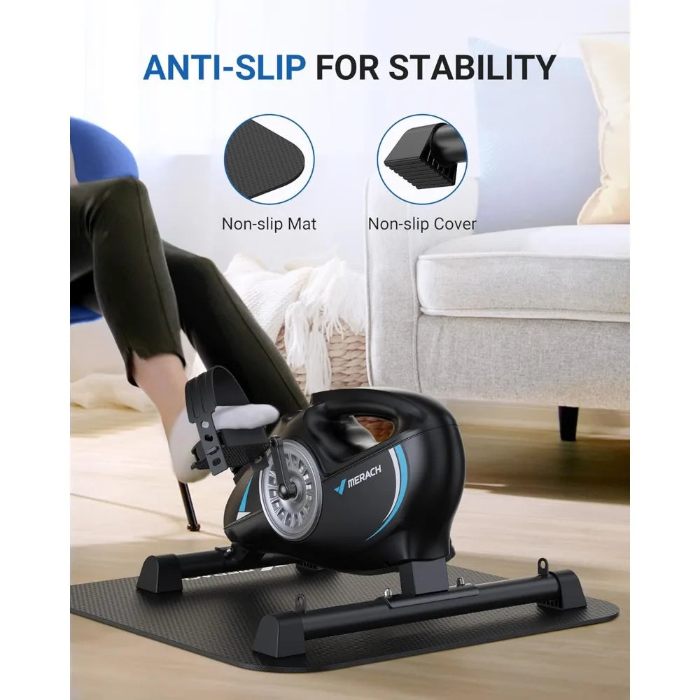 YTYIN Under Desk Bike Pedal Exerciser With Quiet Magnetic Resistance