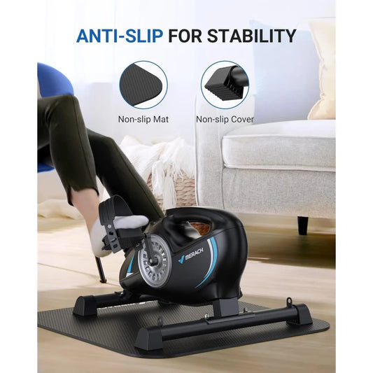 YTYIN Under Desk Bike Pedal Exerciser With Quiet Magnetic Resistance