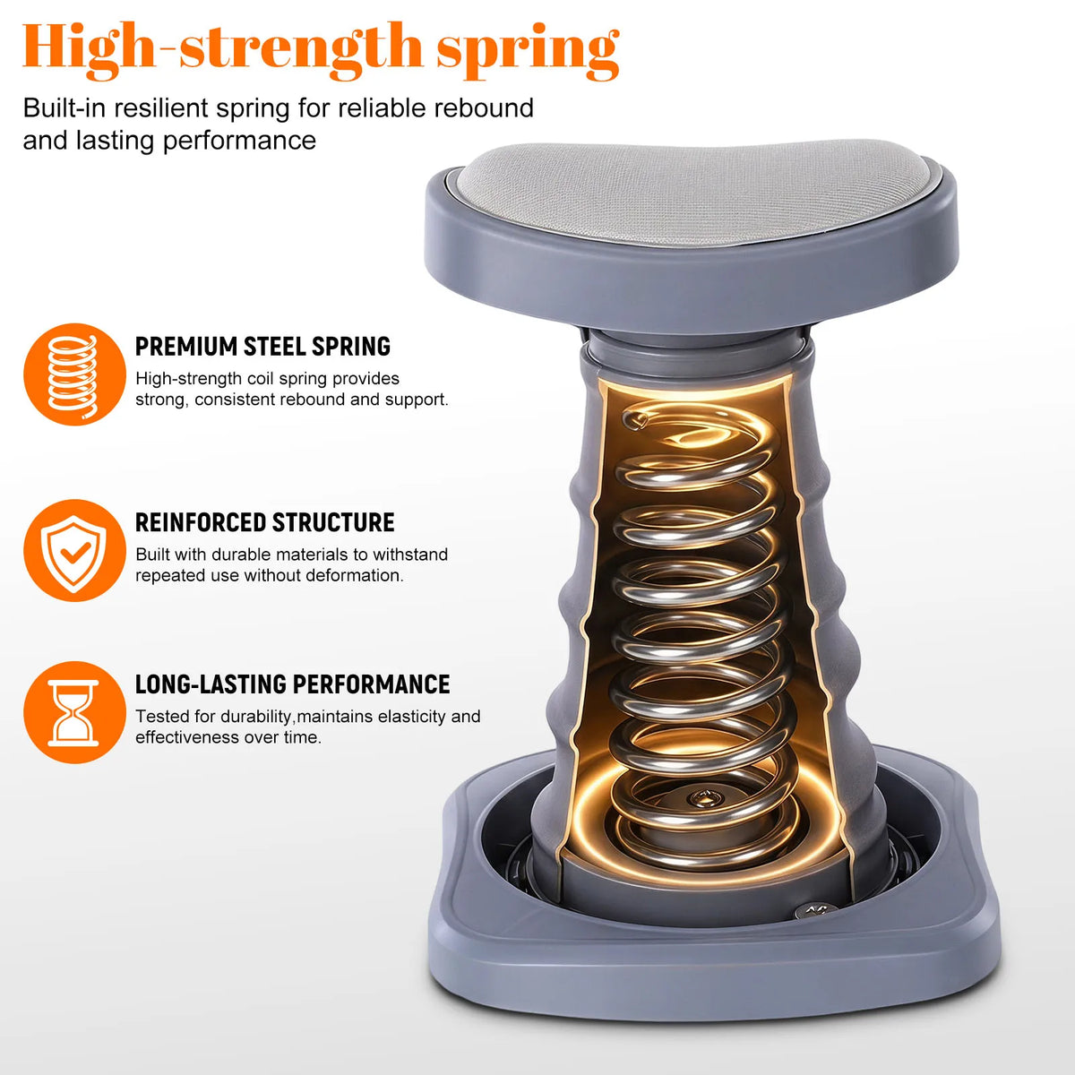 ATUOTIN Spring Push Up Trainer for Chest and Core Support
