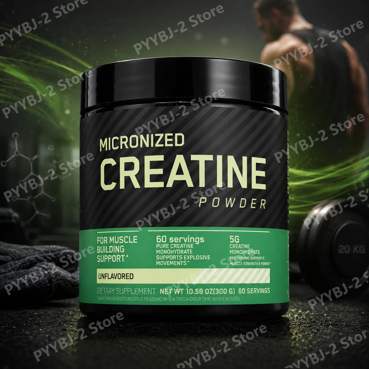 Charge Creatine Monohydrate Powder For Muscle Strength And Performance