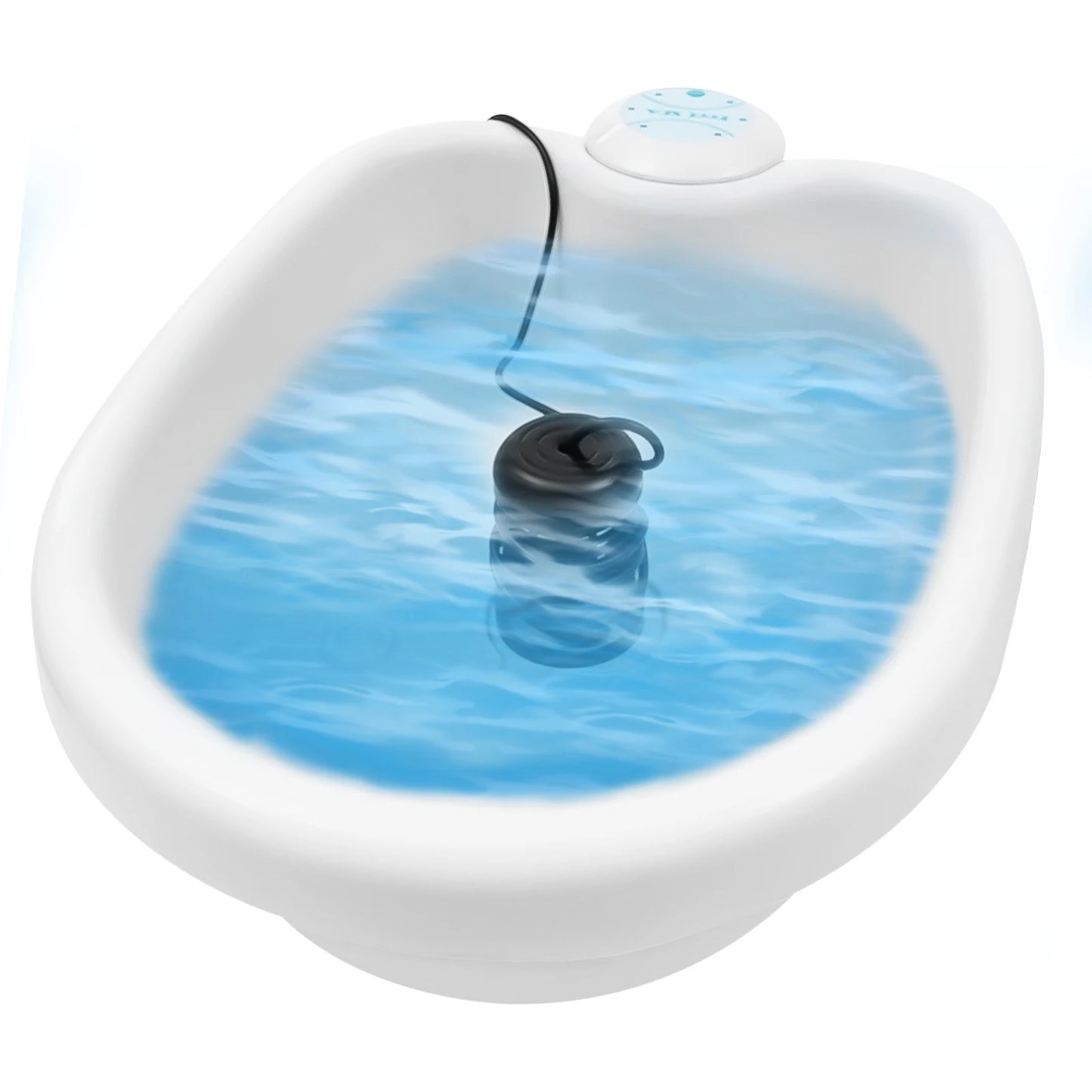 Bymaocar Foot Bath Spa Machine With Basin For Detox Circulation
