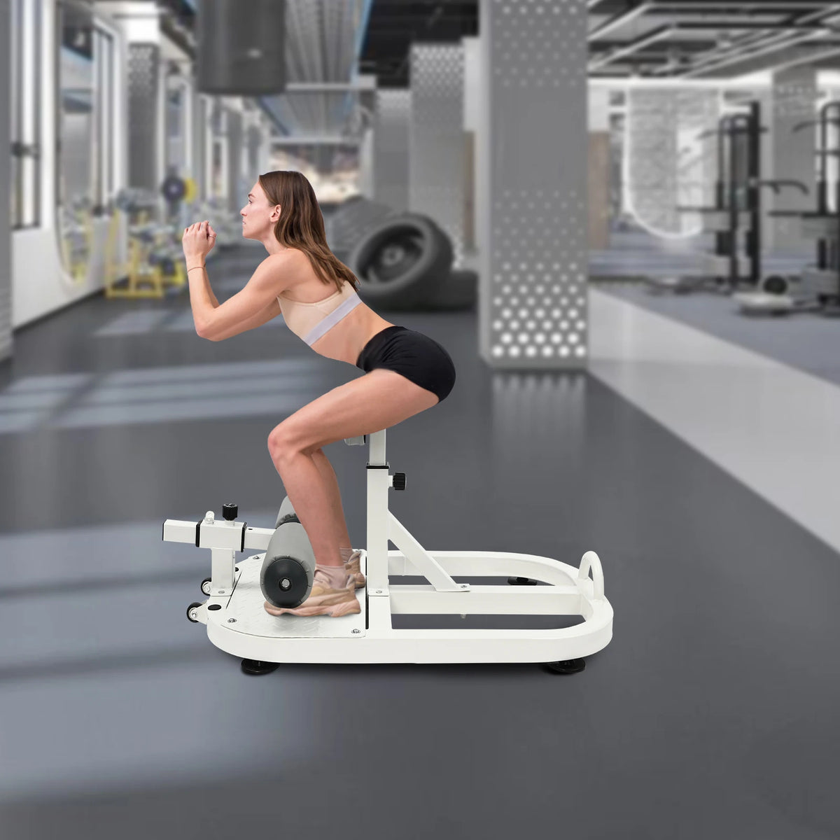 Multi Function Deep Squat Bench For Home Gym Leg Exercises