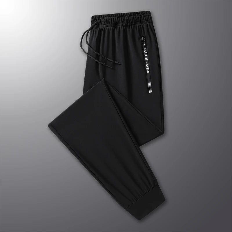 Men's Ice Silk Quick Dry Sweat Absorbing Sports Pants