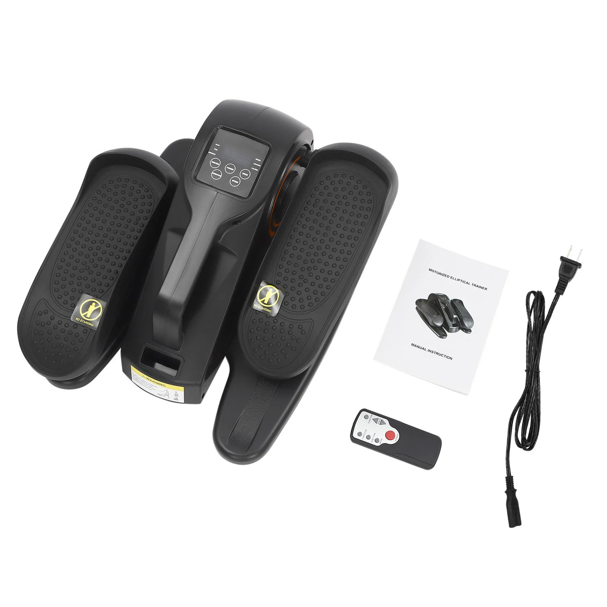Motorized Under Desk Elliptical Pedal Exerciser With Remote Control