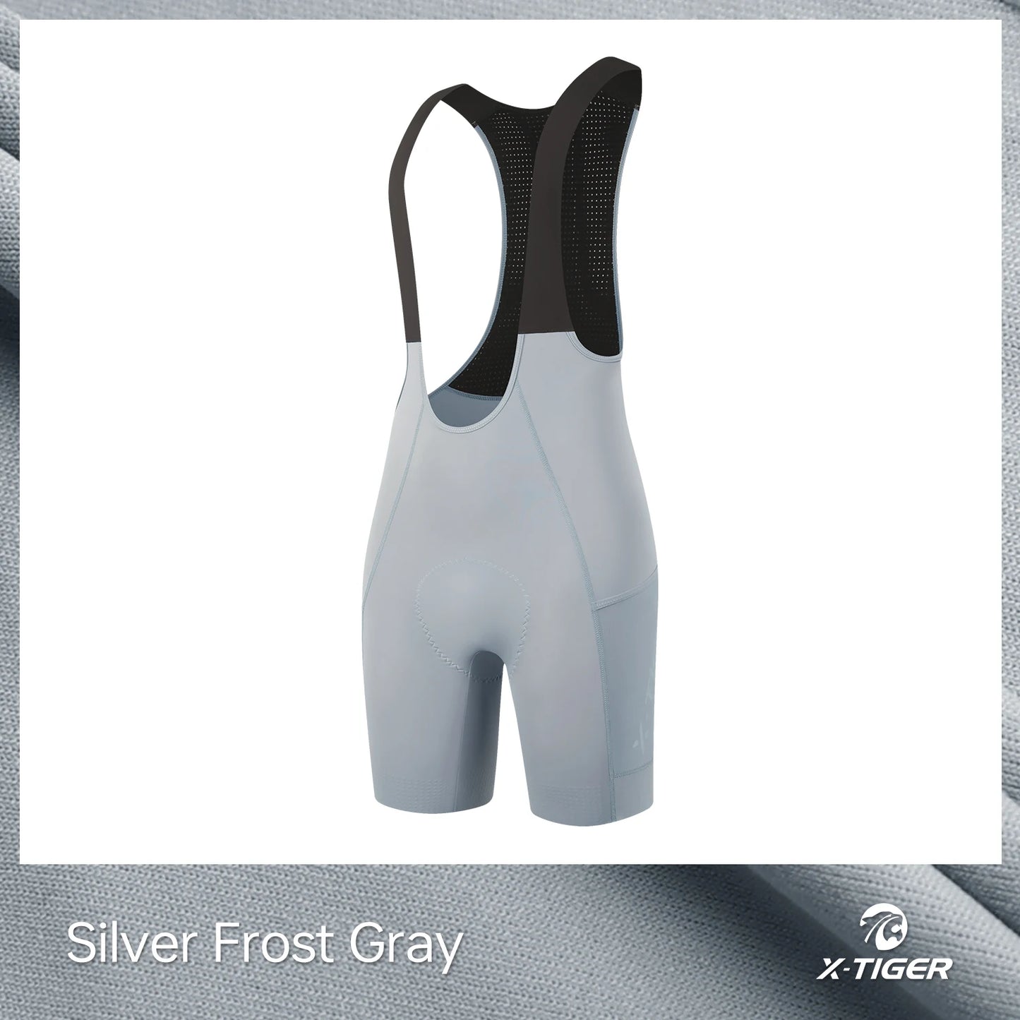 X-TIGER Men's Cycling Bib Shorts Pro 200 Density Cushioned