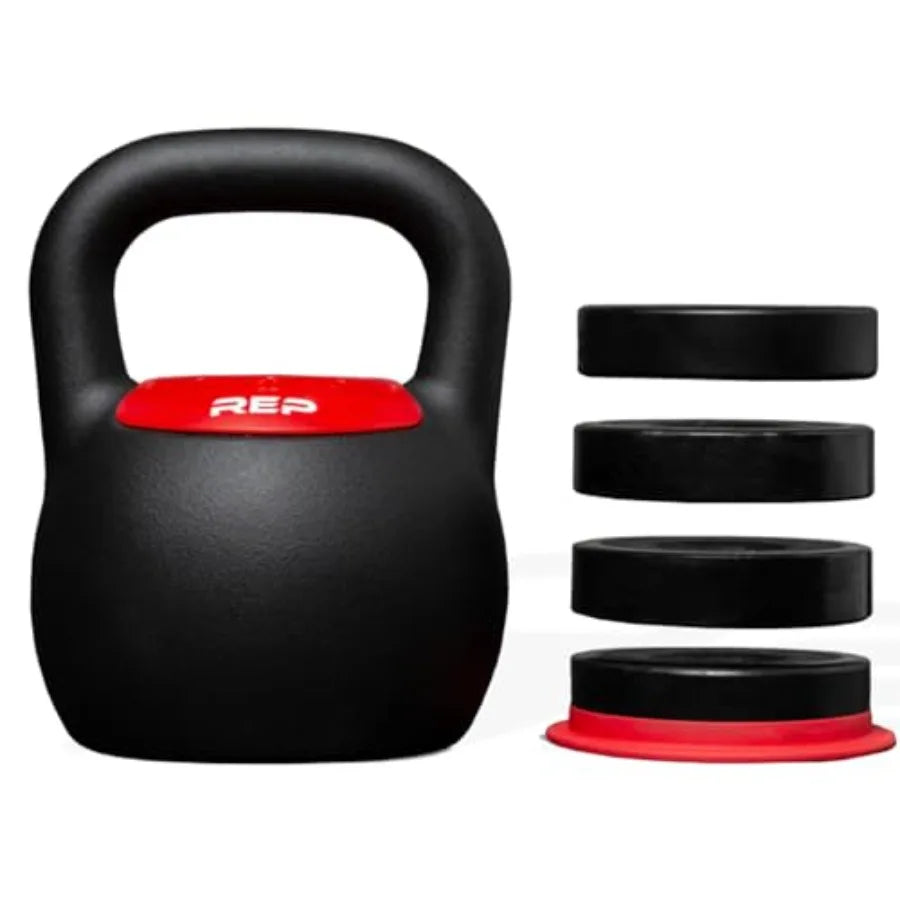 Fitness Steel Kettlebell With Ergonomic Handle For Home Gym Training