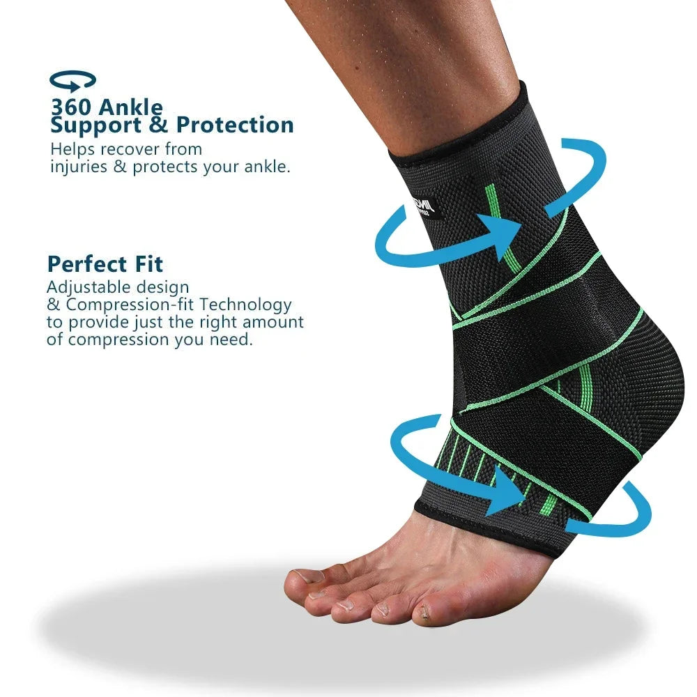 Stawin Ankle Brace Compression Sleeve Support For Sprains And Injury