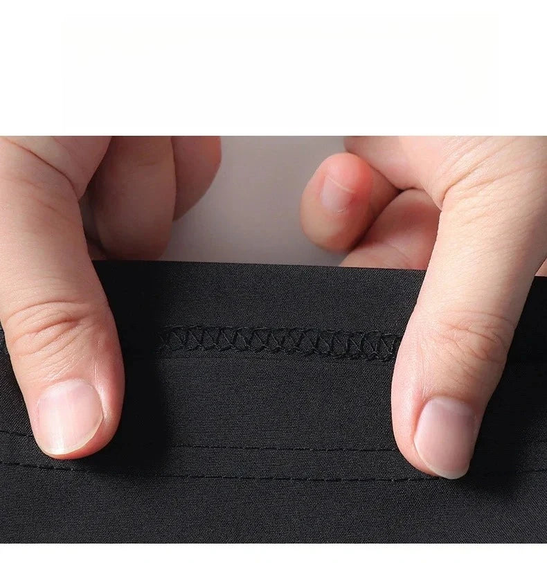 Kizarco Men Ice Silk 2In1 Quick Dry Training Pants