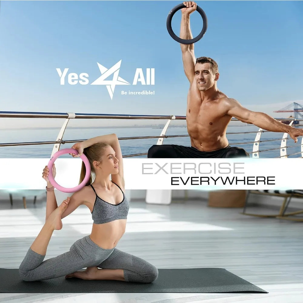 Yes4All Power Ring Weighted Circle For Home Fitness And Exercise