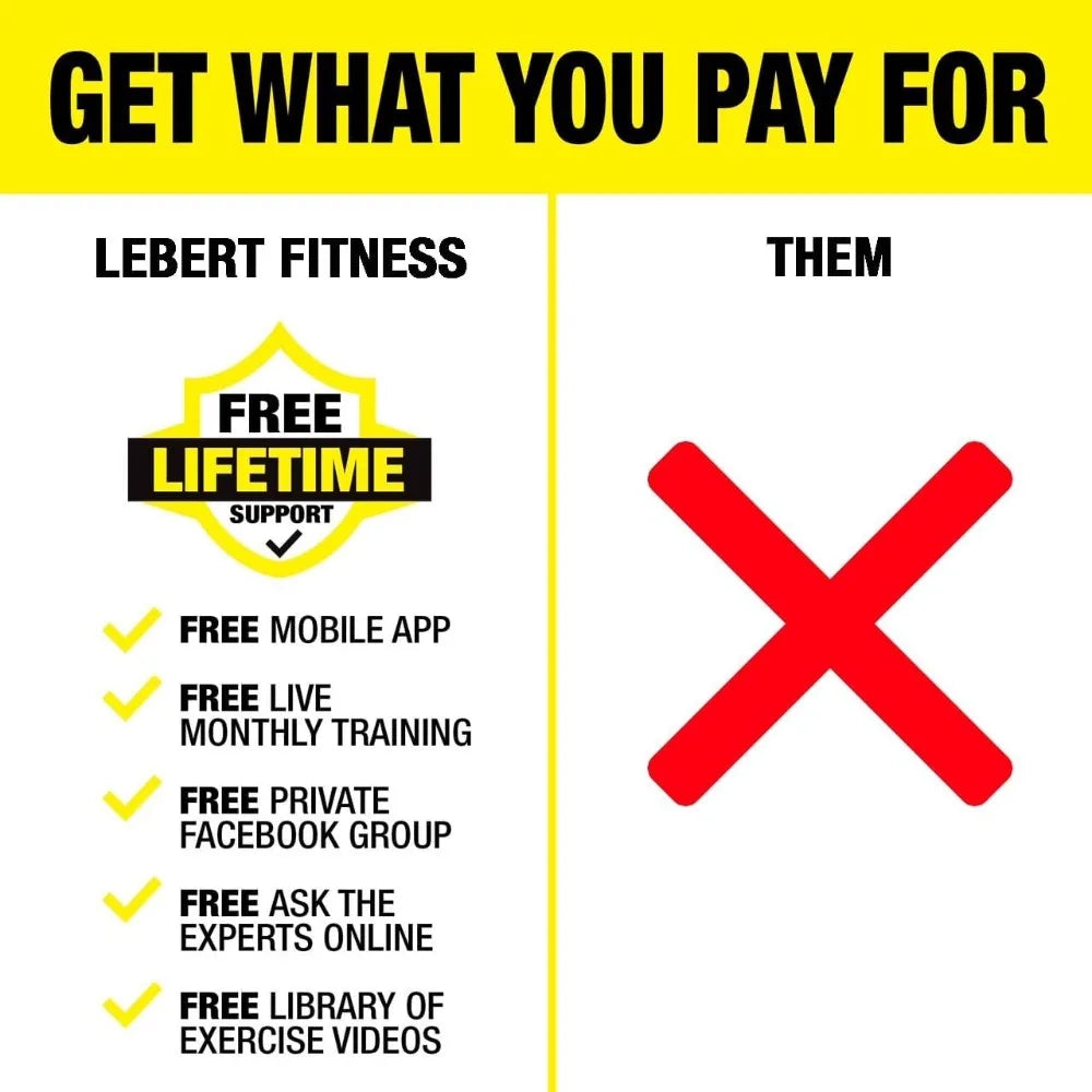 Lebert Fitness Parallette Bars By YTYIN Heavy Duty Bodyweight Training