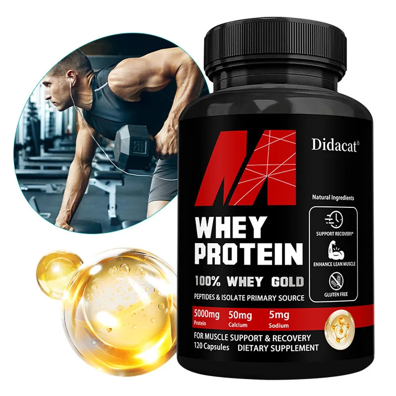 Kenofor Charge Whey Protein Capsules For Recovery And Immune Support