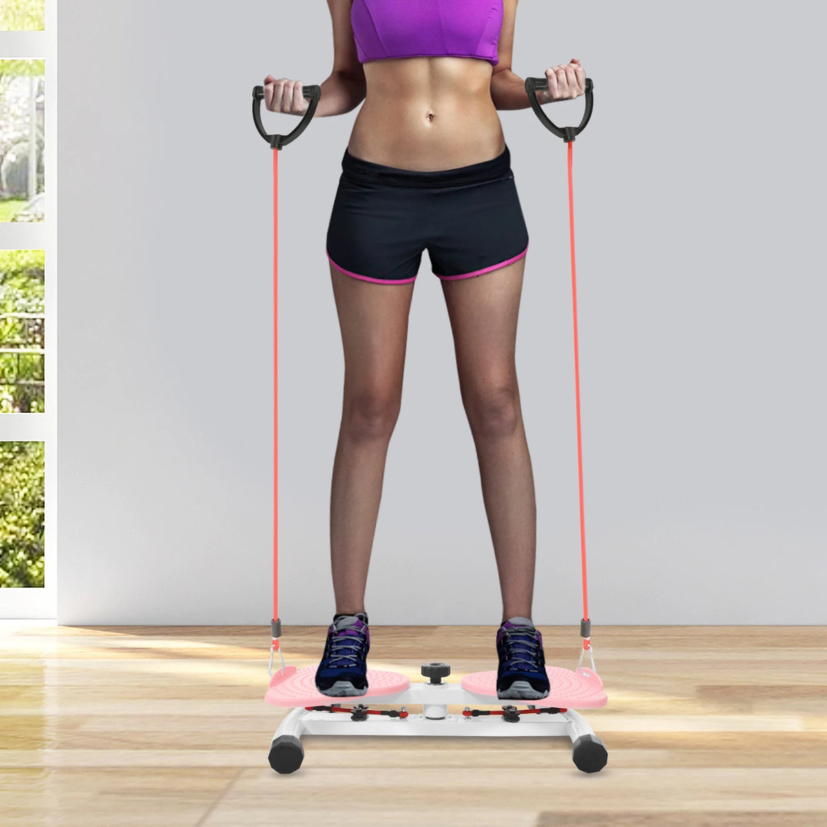 Dual Axis Waist Twisting Board For Home Fitness Core Training