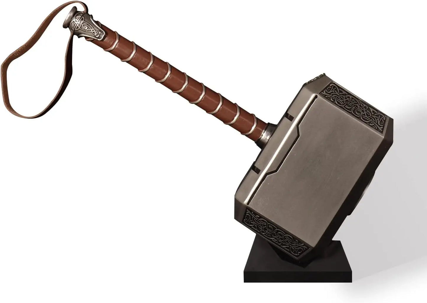 YTYIN Thor Hammer With Base Prop For Cosplay Battle Movie