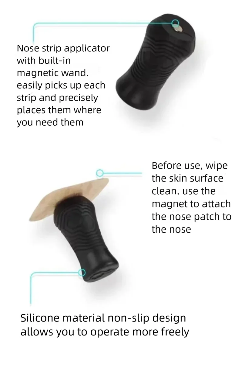 AirBoost Magnetic Nose Dilator Snore Relief Better Breathing Sleep
