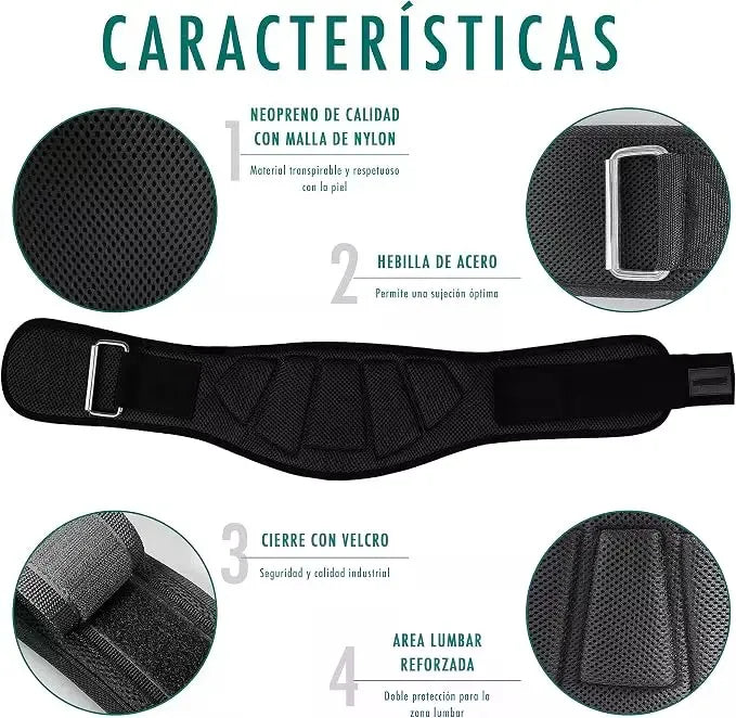 Adjustable Weightlifting Belt for Squats Deadlifts and Gym Workouts