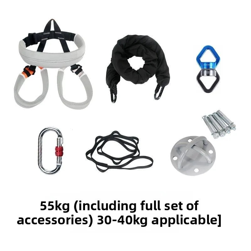 Bilibili Aerial Yoga Suspension Belt For Home Fitness Training