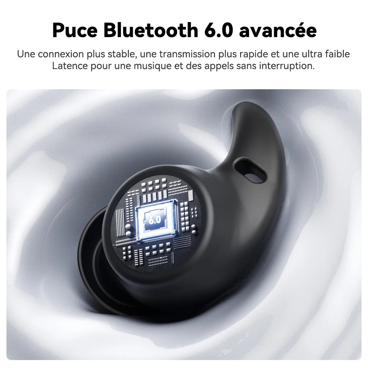 HTC NE76 Wireless Earbuds AI Translation 50 Hour Battery Life
