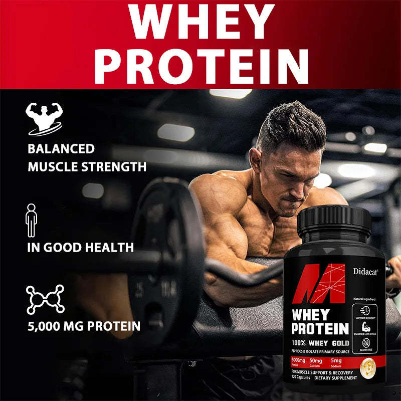 Kenofor Charge Whey Protein Capsules For Recovery And Immune Support