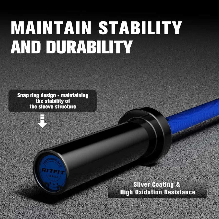 Barbell Weight Set With 85 Pound Plates For Strength Training