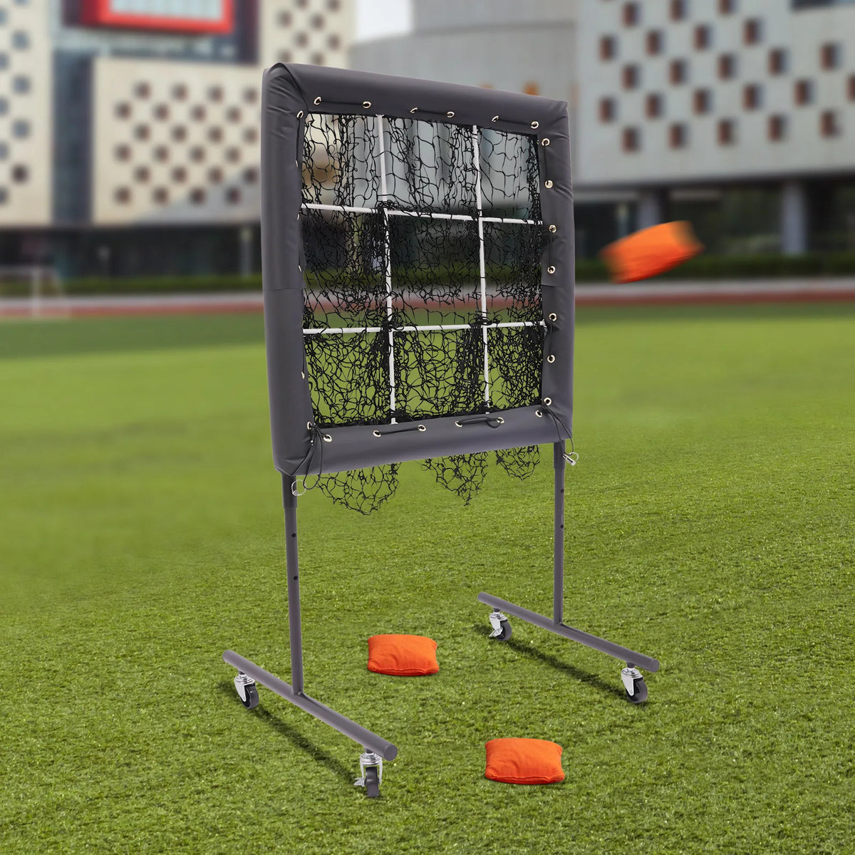 Adjustable Baseball Training Net for Hitting and Pitching Practice