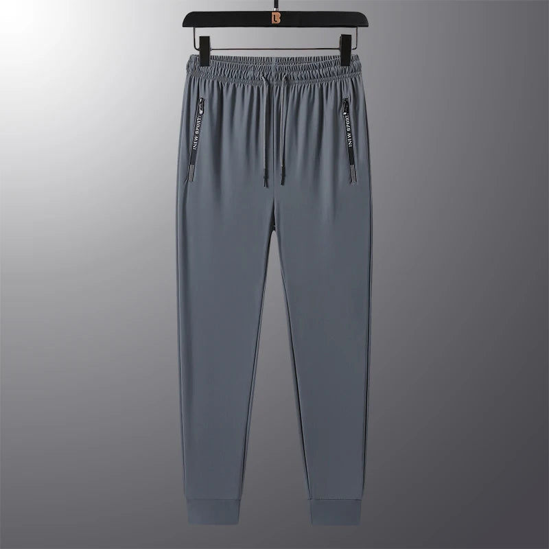 Men's Ice Silk Quick Dry Sweat Absorbing Sports Pants
