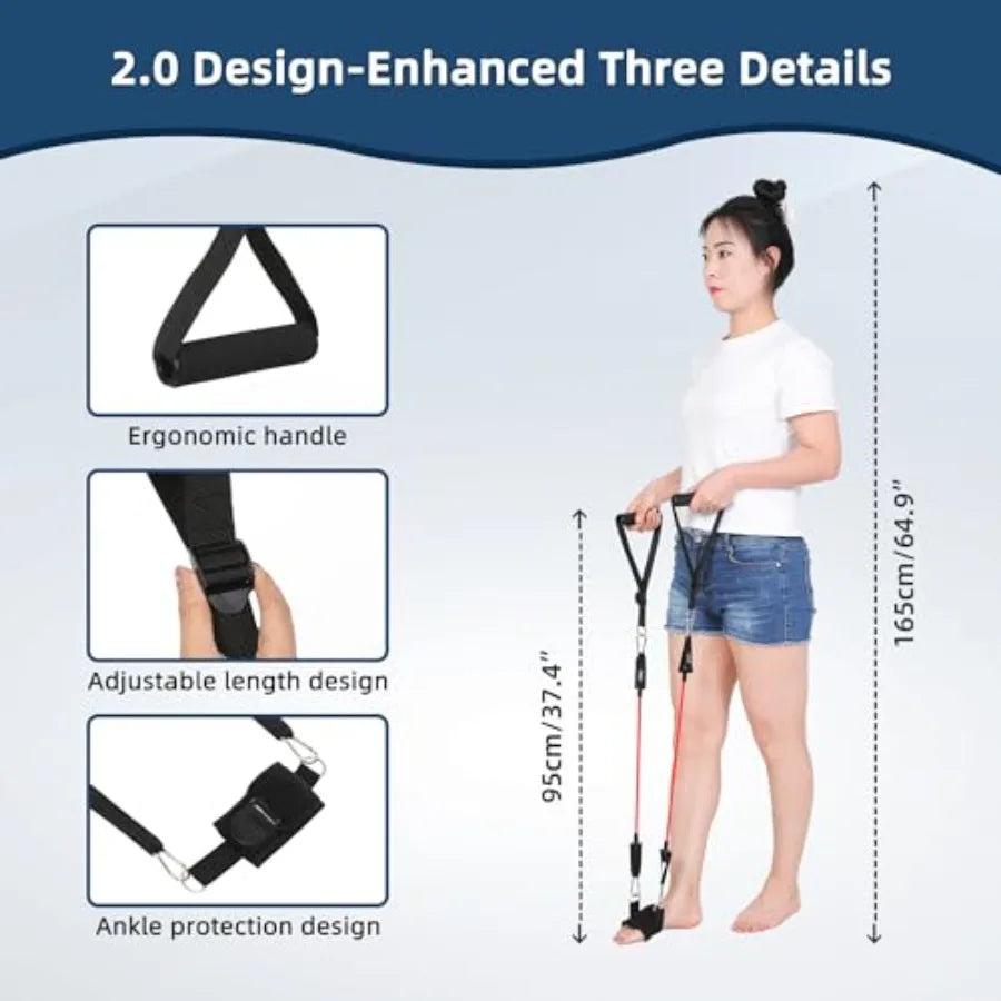 Knee Replacement Recovery Aids Leg Stretcher for Rehab