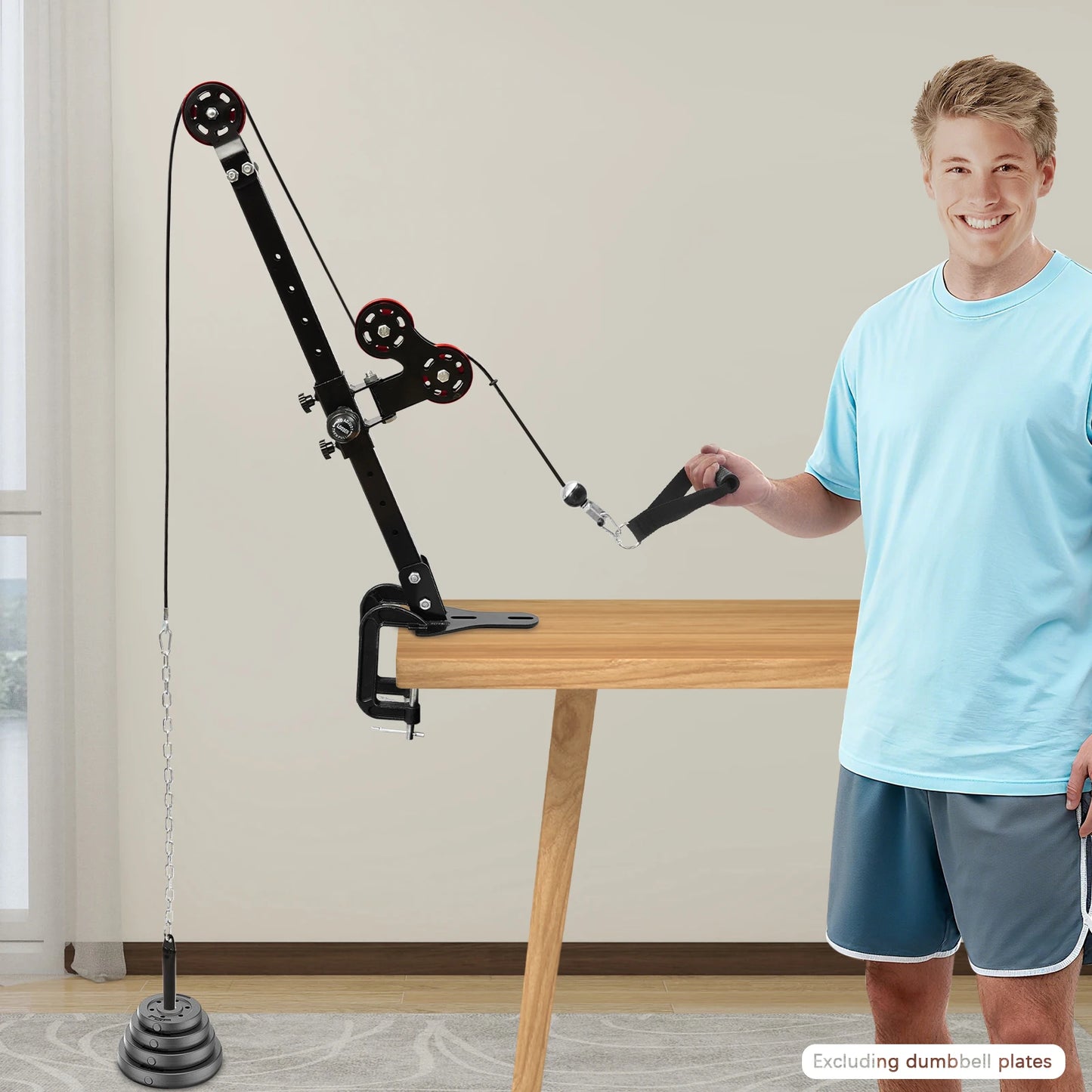 Arm Wrestling Training Device for Desktop Forearm and Wrist Exercise