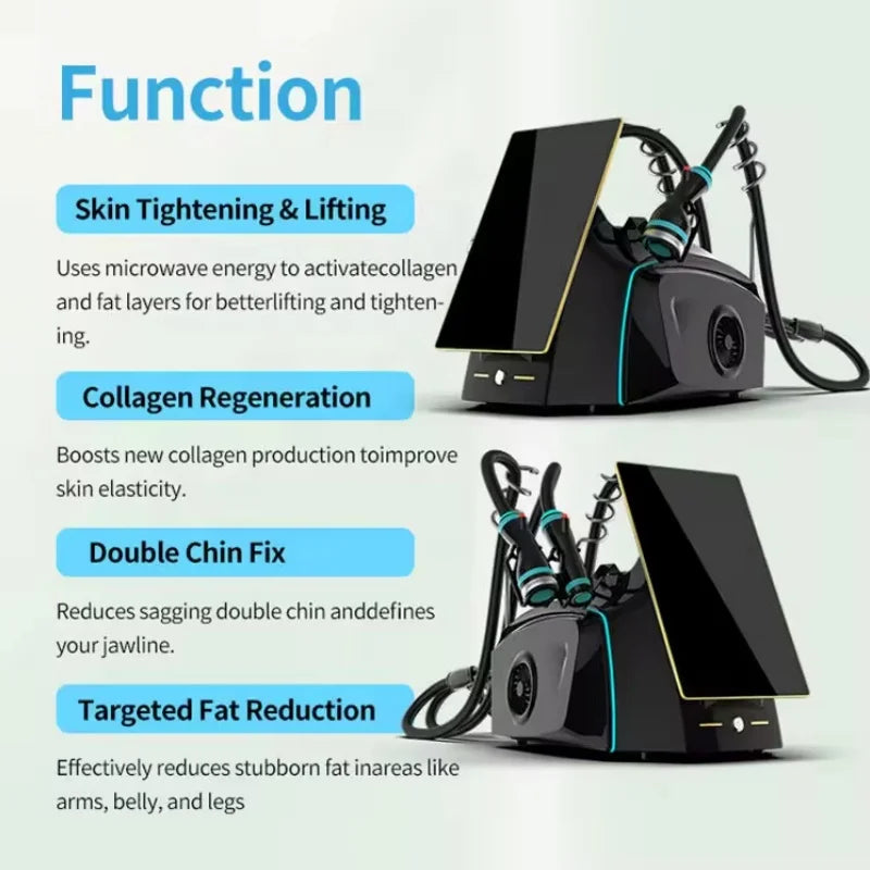 Onda Ice-Microwave Skin Tightening Machine 2.45GHz For Contouring
