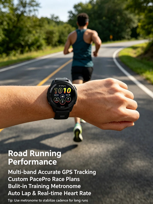 Garmin Forerunner 265 GPS Running Smartwatch With Health Tracking