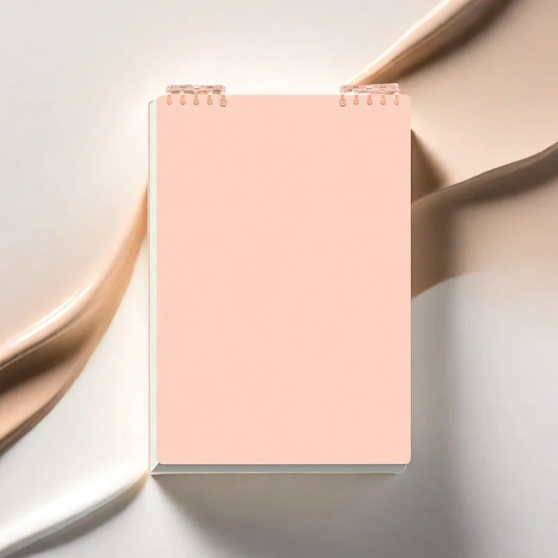 Refillable Spiral Notebook With Tearable Pages For Notes And Planning
