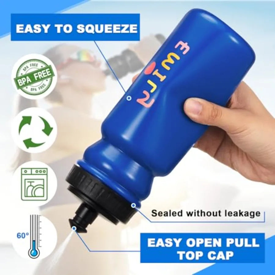 Water Bottle Carrier With Strap And Lid For Sports Use
