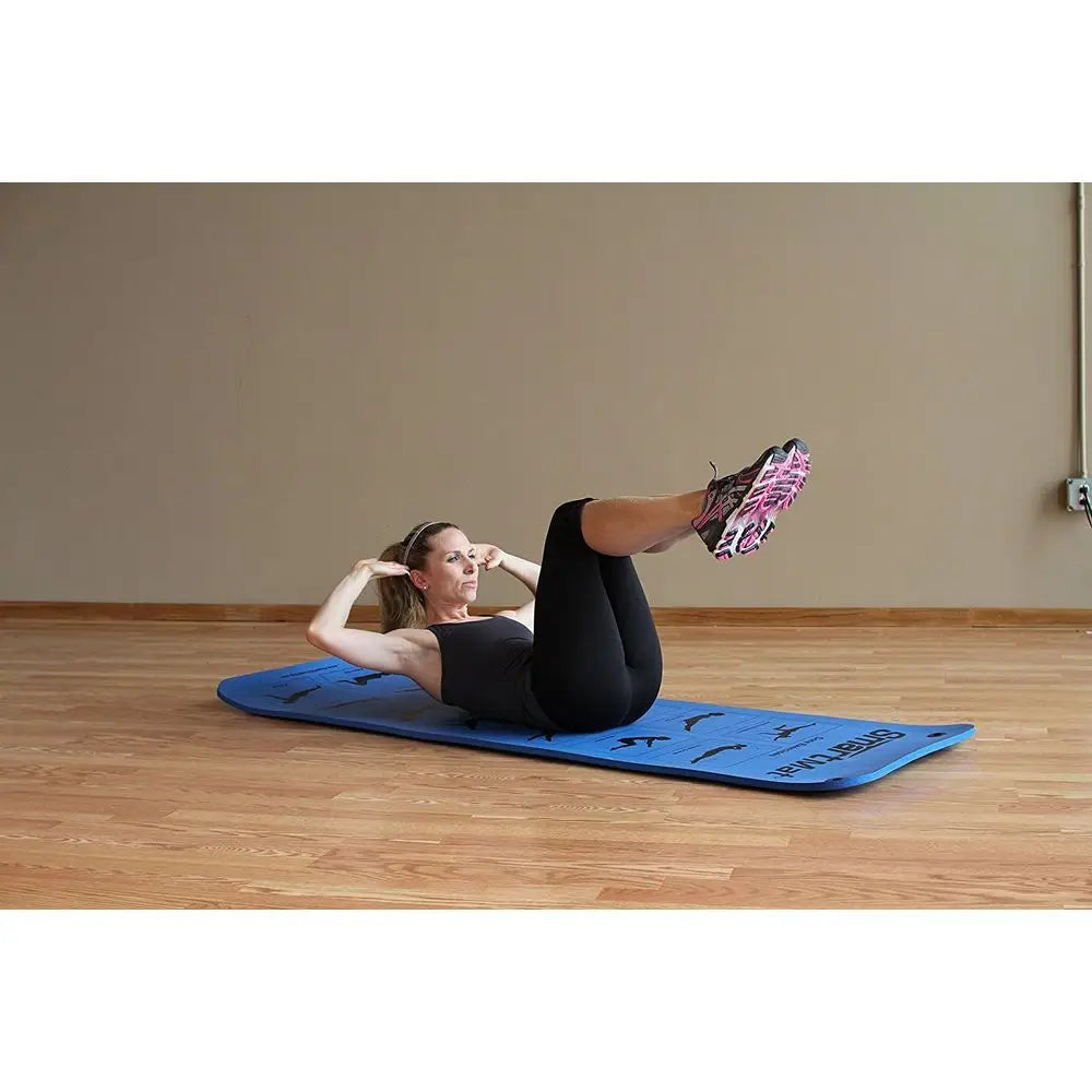 Iron Company Self Guided Stretching Mat For Yoga And Pilates